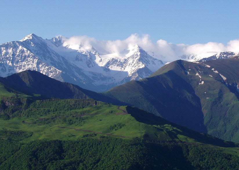 Новый и простой горный маршрут Чечни: Гора Ашенете