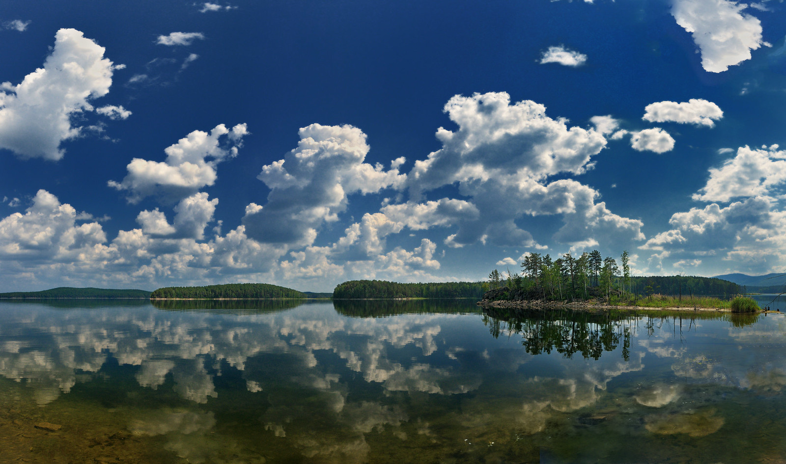 Озеро Большое Миассово