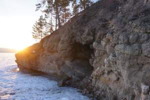 Пугачевская пещера зимой